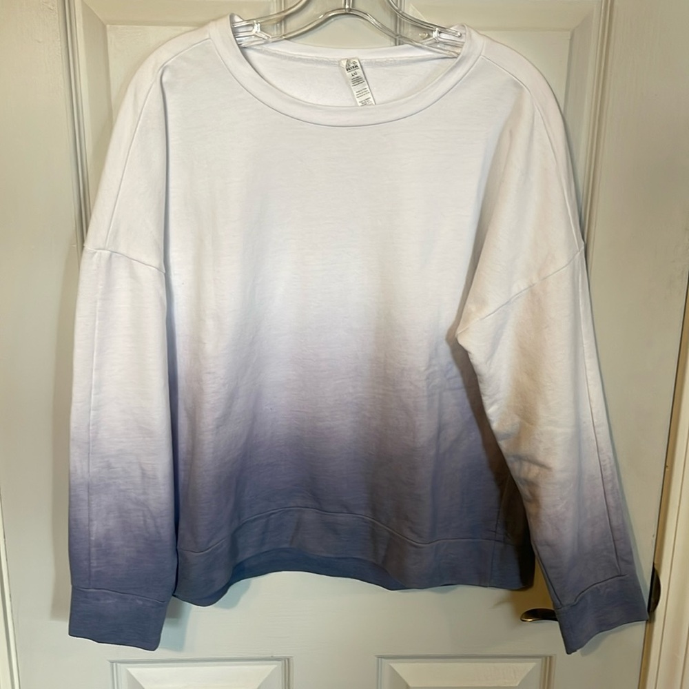 RBX womens ombré sweatshirt , size Large